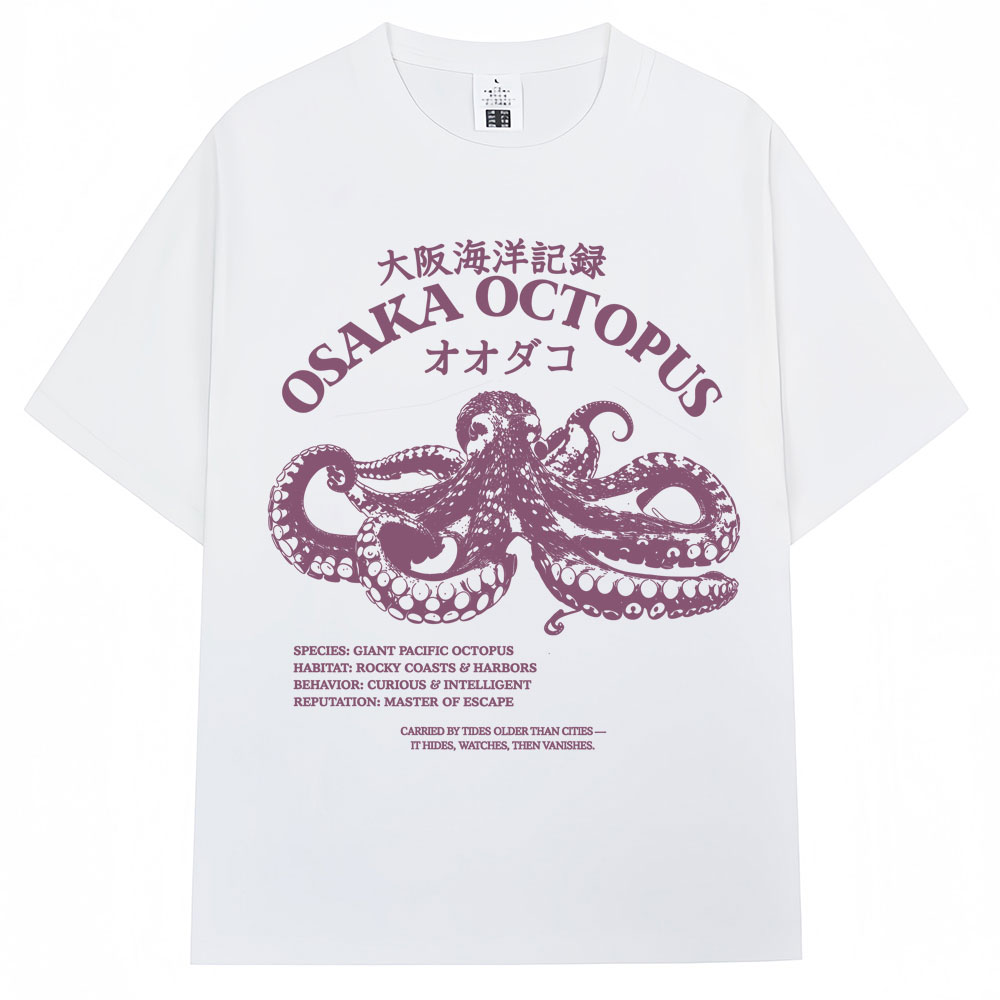 日本風大阪タコTシャツ メンズ レディース ファッション ヴ - Japanese Women Lifestyle のレビューと価格